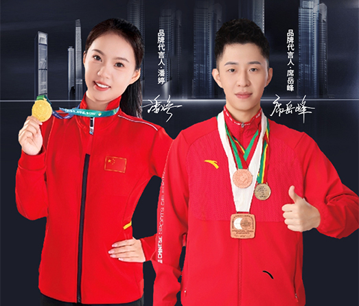 新年新禧！两位世界冠军成为福克斯电梯品牌代言人 双冠同行 为品牌赋能！世界冠军席岳峰、潘婷成为福克斯电梯代言人